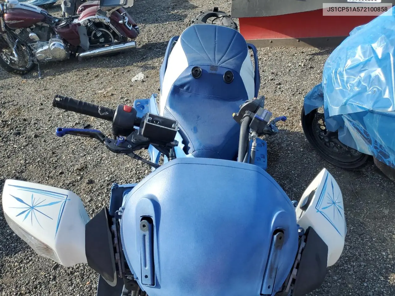 2007 Suzuki An650 VIN: JS1CP51A572100858 Lot: 62086345