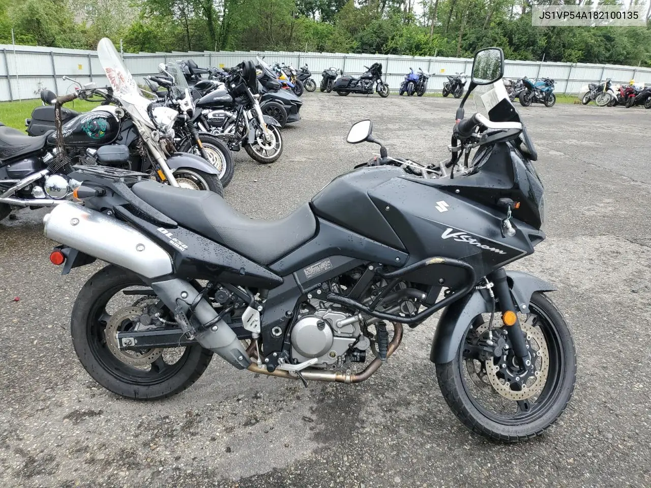2008 Suzuki Dl650 VIN: JS1VP54A182100135 Lot: 58786105