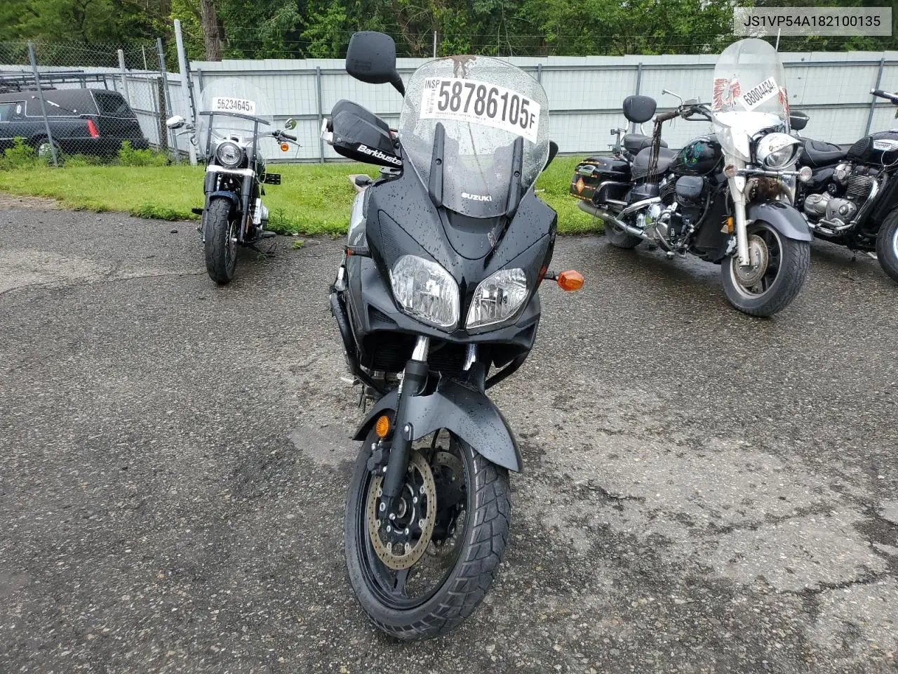2008 Suzuki Dl650 VIN: JS1VP54A182100135 Lot: 58786105