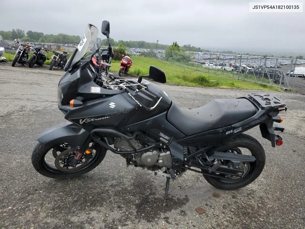 2008 Suzuki Dl650 VIN: JS1VP54A182100135 Lot: 58786105