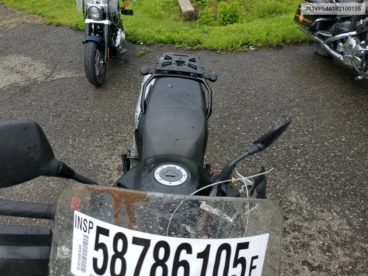 2008 Suzuki Dl650 VIN: JS1VP54A182100135 Lot: 58786105
