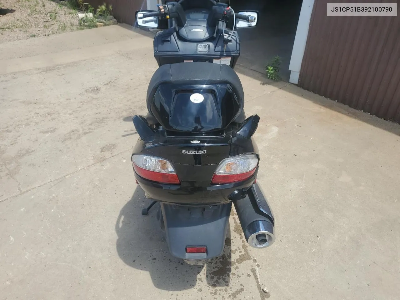 2009 Suzuki An650 A VIN: JS1CP51B392100790 Lot: 61143164