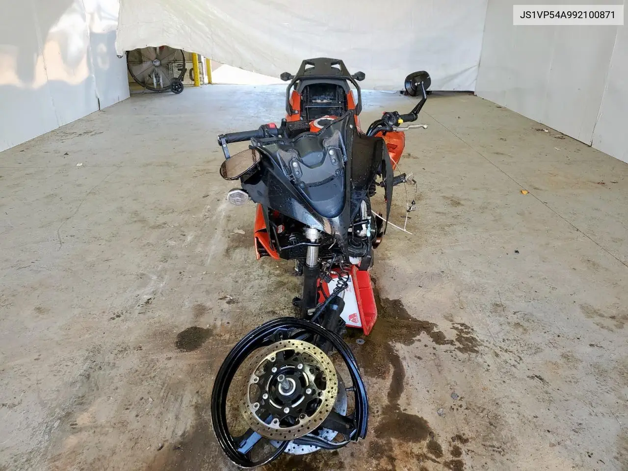 2009 Suzuki Dl650 VIN: JS1VP54A992100871 Lot: 63195815