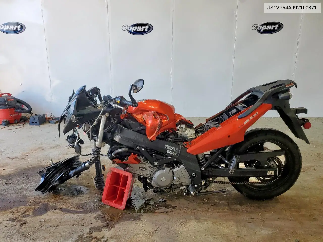 2009 Suzuki Dl650 VIN: JS1VP54A992100871 Lot: 63195815