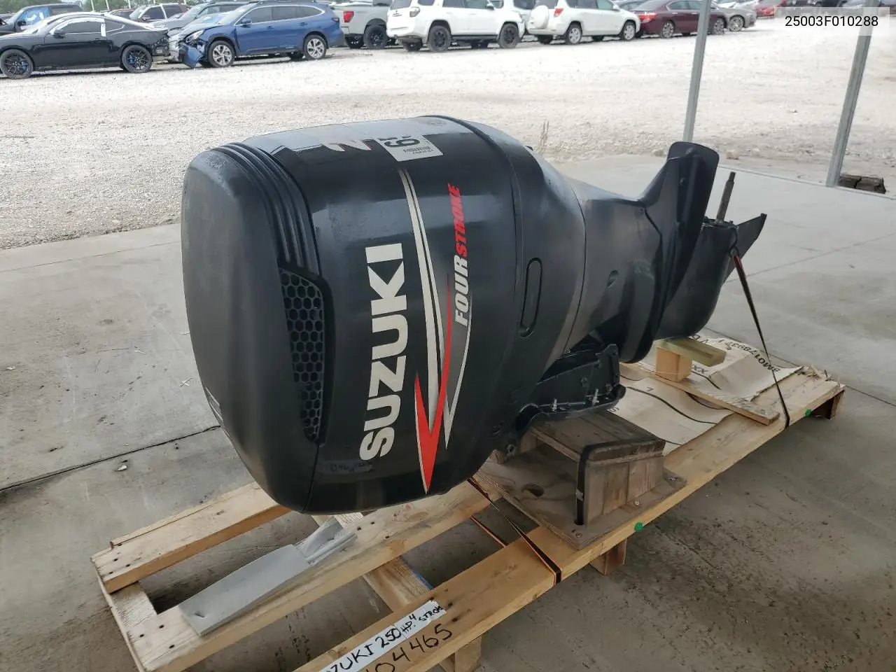 2010 Suzuki Boat Motor - Boats Boat VIN: 25003F010288 Lot: 65404465