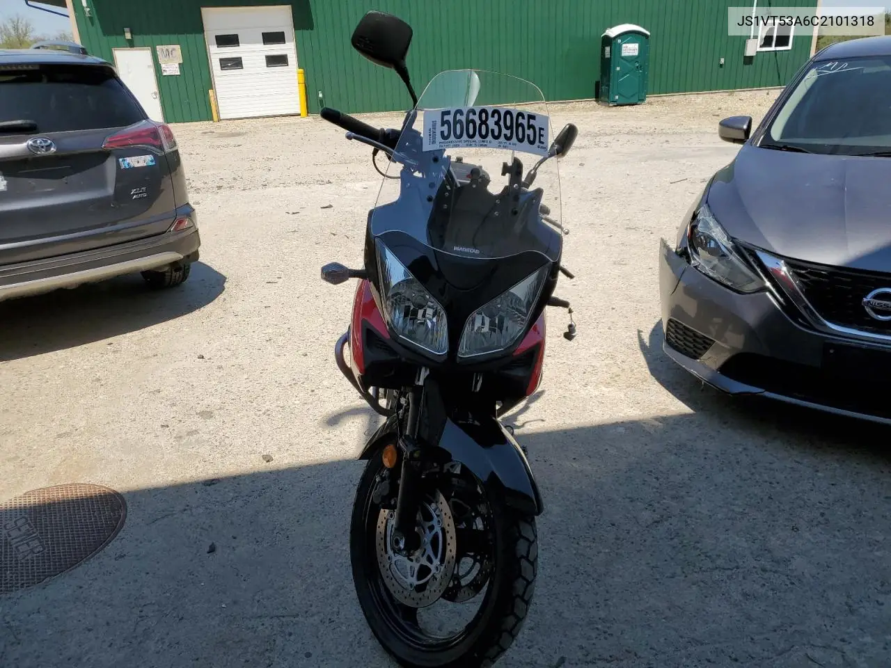 2012 Suzuki Dl1000 VIN: JS1VT53A6C2101318 Lot: 56683965