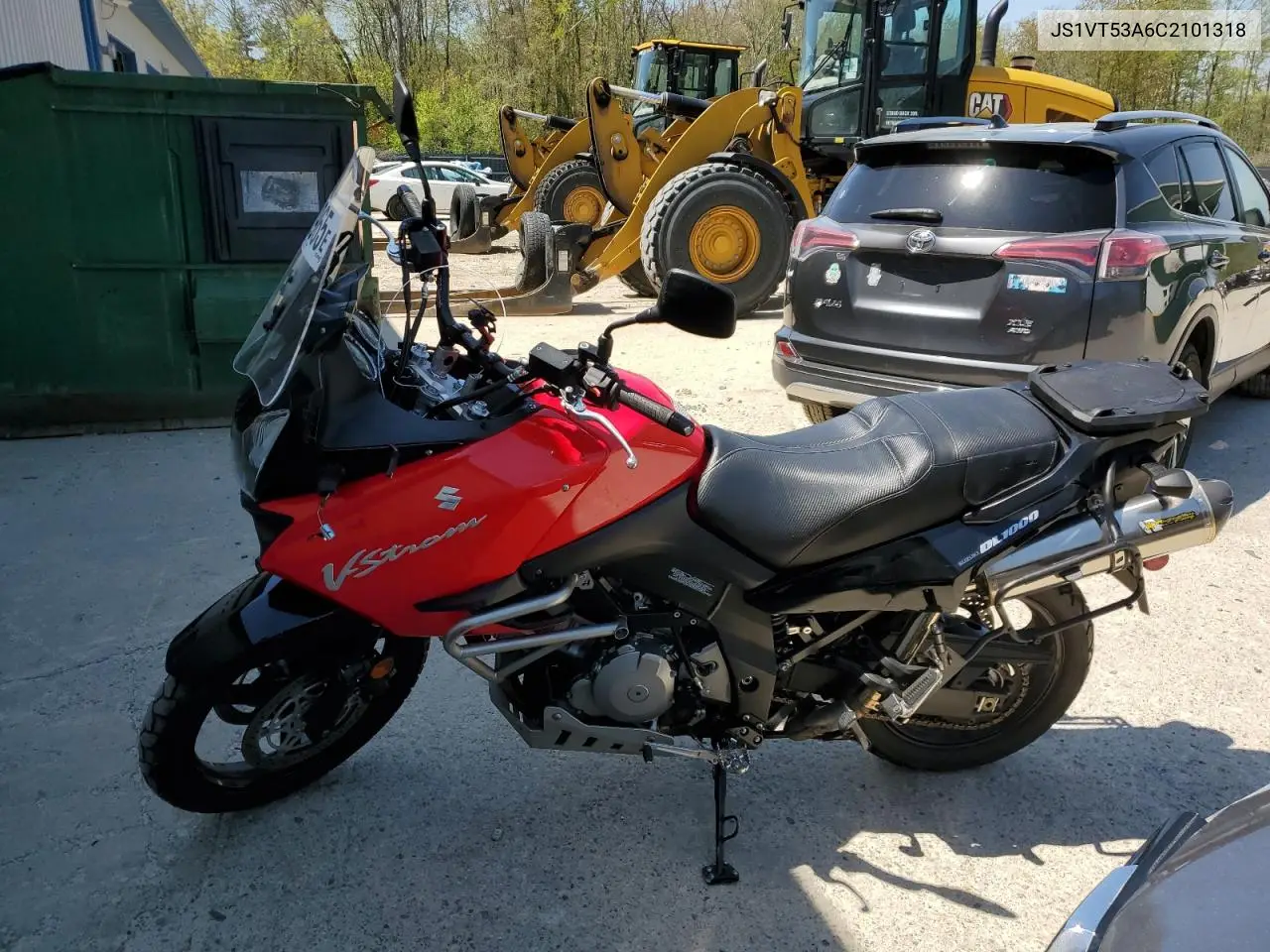 2012 Suzuki Dl1000 VIN: JS1VT53A6C2101318 Lot: 56683965
