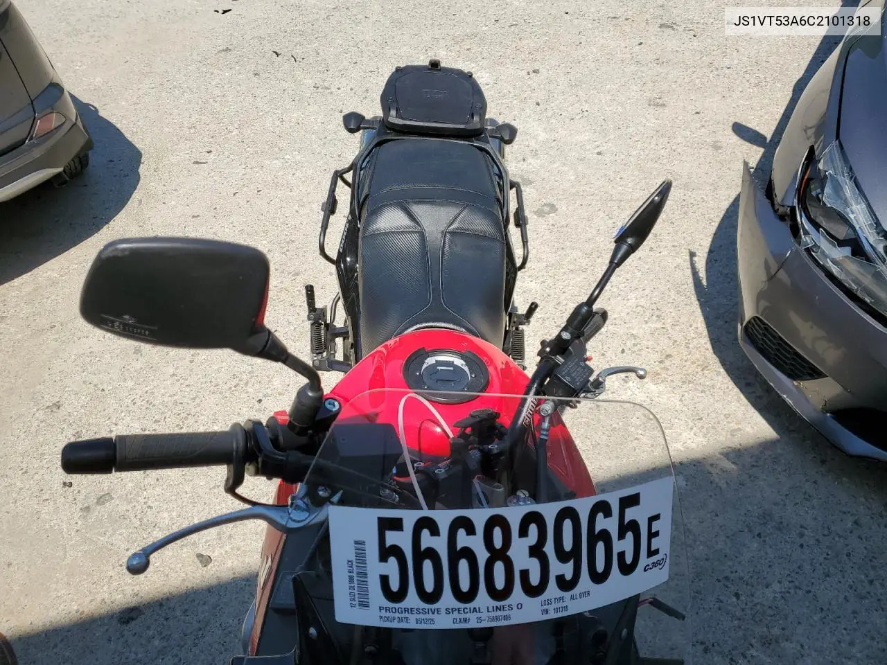 2012 Suzuki Dl1000 VIN: JS1VT53A6C2101318 Lot: 56683965