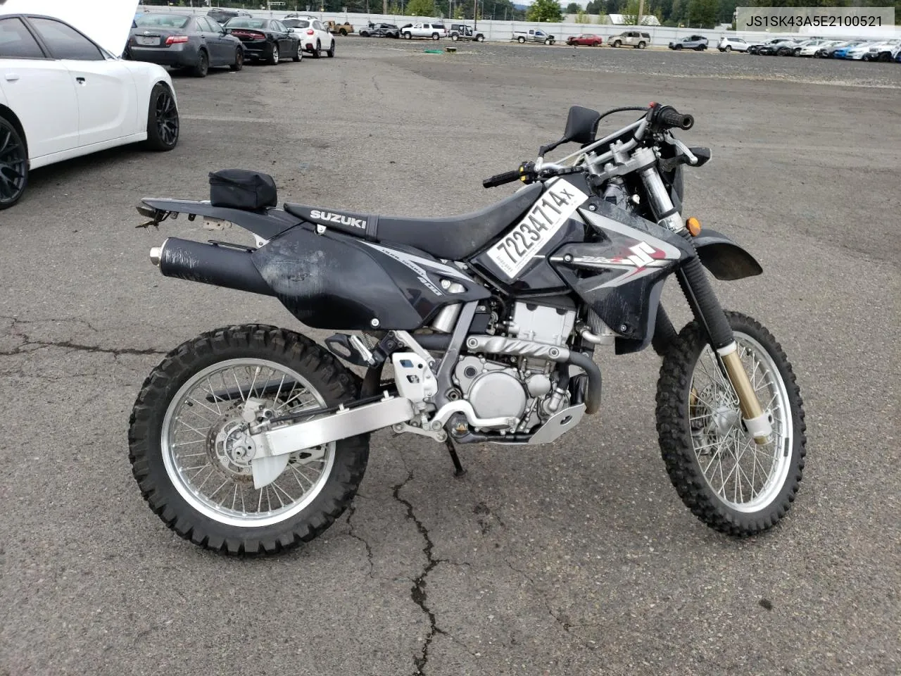 2014 Suzuki Dr-Z400 S VIN: JS1SK43A5E2100521 Lot: 72234714