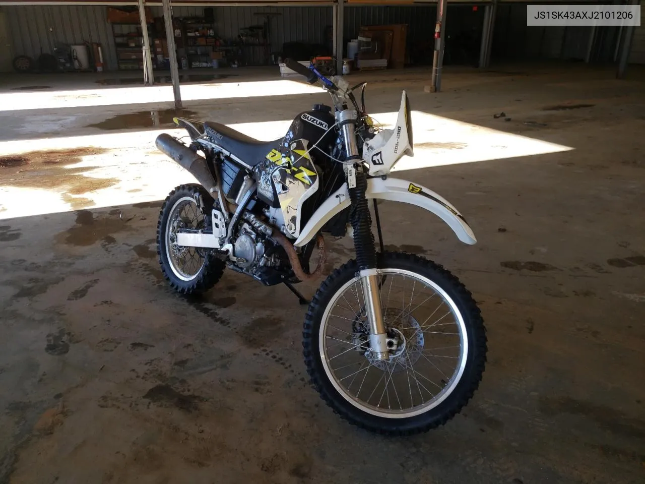2018 Suzuki Dr-Z400 S VIN: JS1SK43AXJ2101206 Lot: 38172034