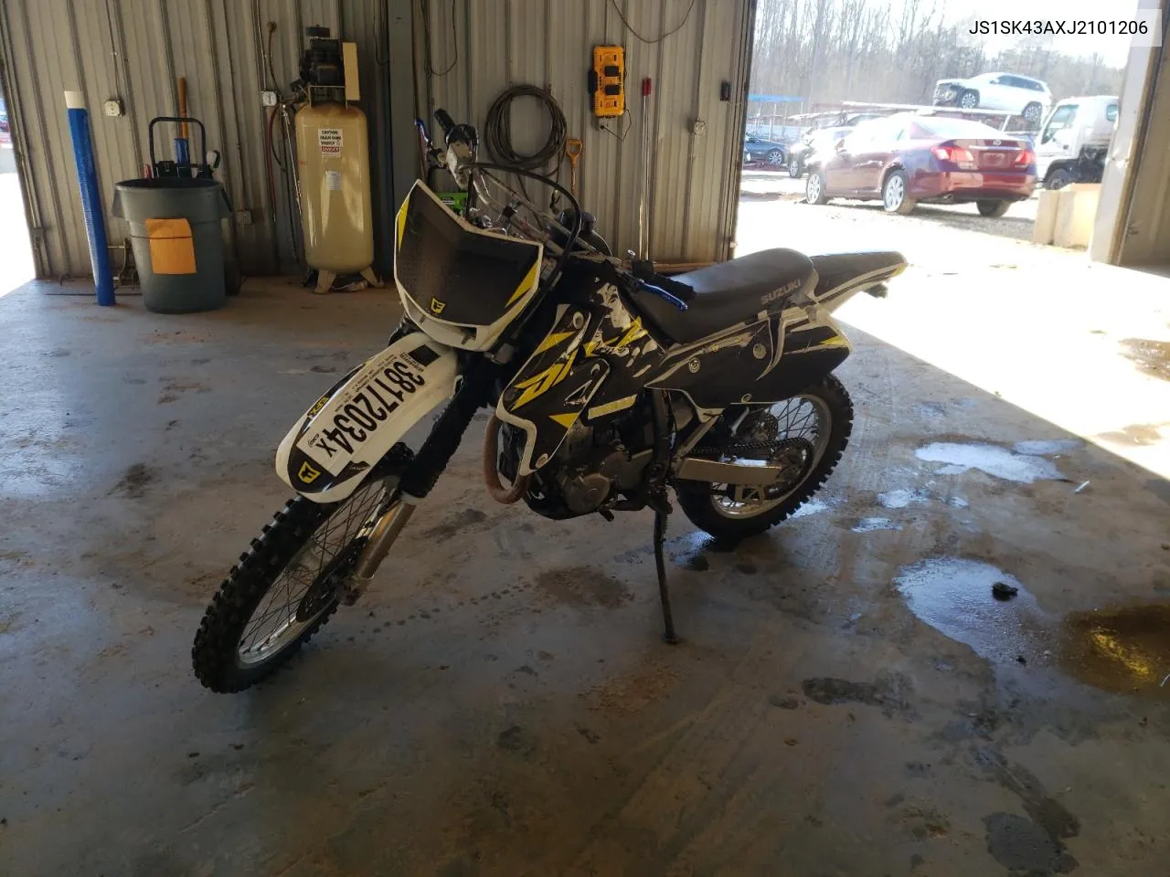 2018 Suzuki Dr-Z400 S VIN: JS1SK43AXJ2101206 Lot: 38172034