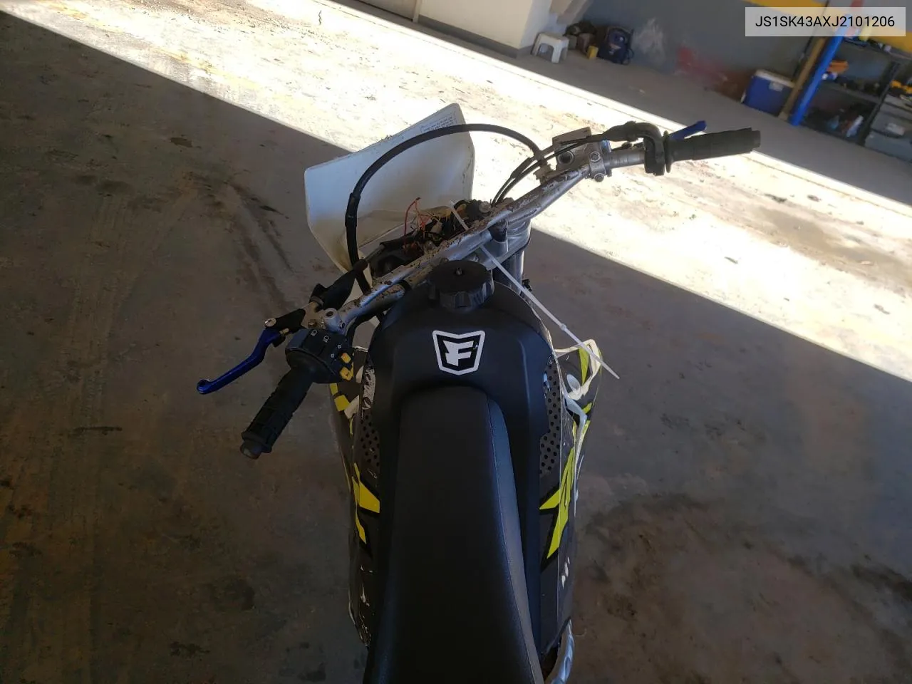 2018 Suzuki Dr-Z400 S VIN: JS1SK43AXJ2101206 Lot: 38172034