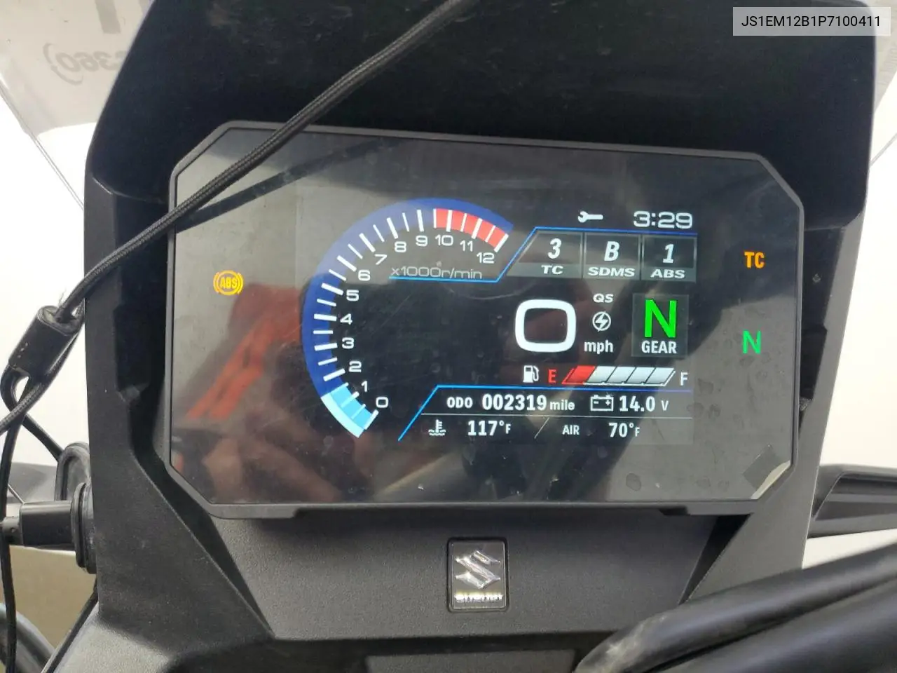 2023 Suzuki Dl800De Rc VIN: JS1EM12B1P7100411 Lot: 56852455