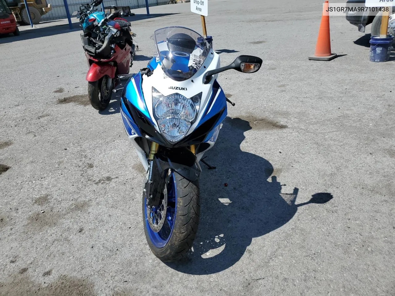 2024 Suzuki Gsx-R750 VIN: JS1GR7MA9R7101438 Lot: 65057564
