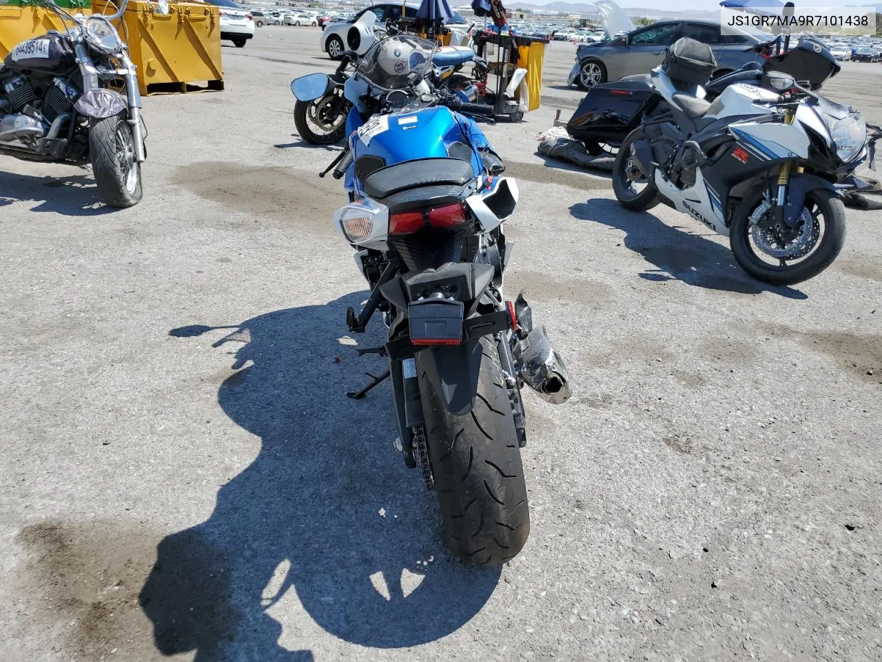 2024 Suzuki Gsx-R750 VIN: JS1GR7MA9R7101438 Lot: 65057564