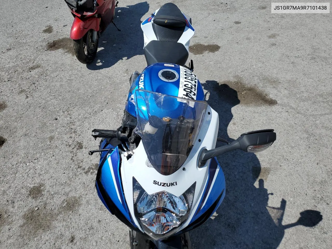 2024 Suzuki Gsx-R750 VIN: JS1GR7MA9R7101438 Lot: 65057564