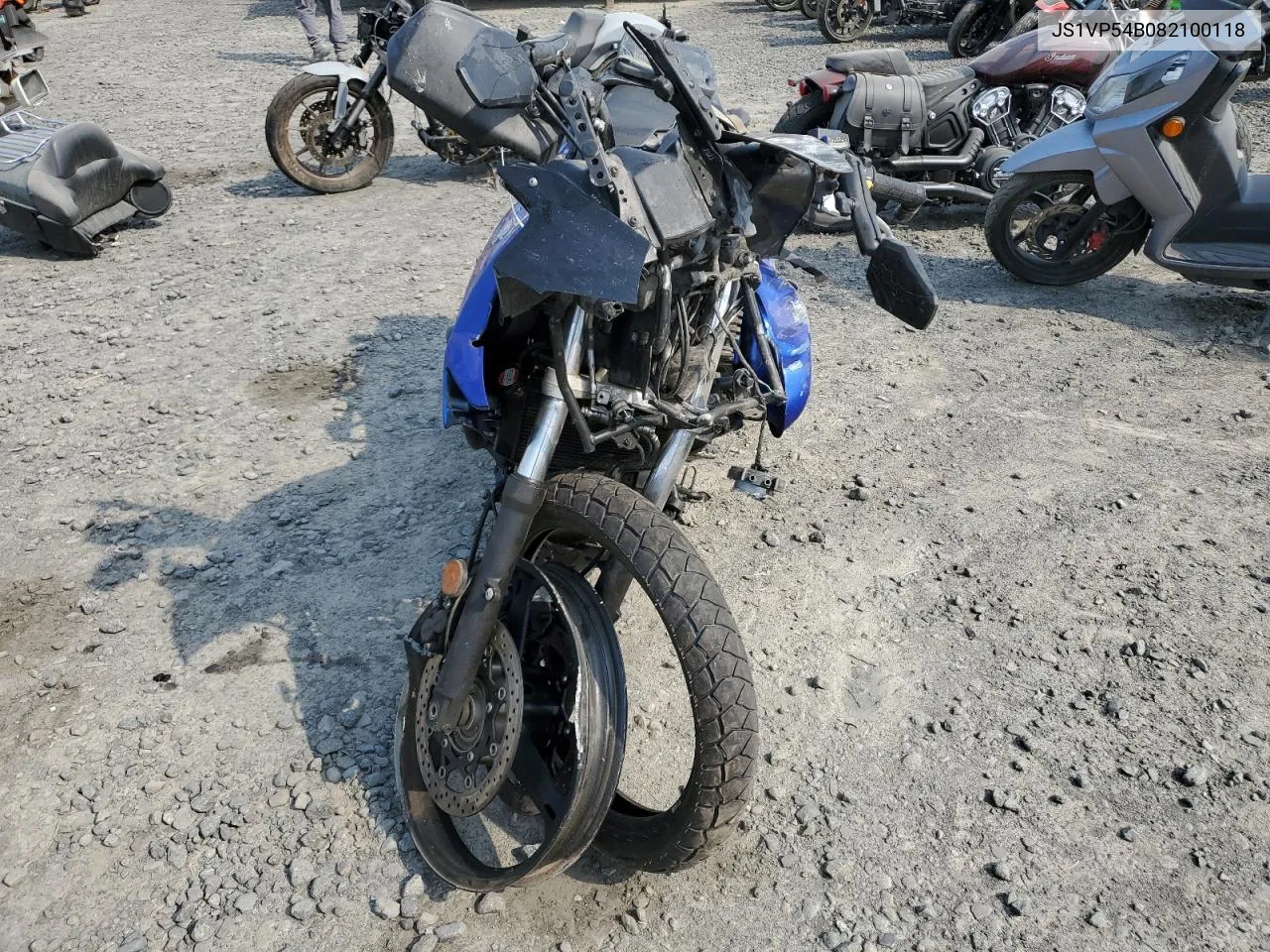 2008 Suzuki Dl650 A VIN: JS1VP54B082100118 Lot: 70037614