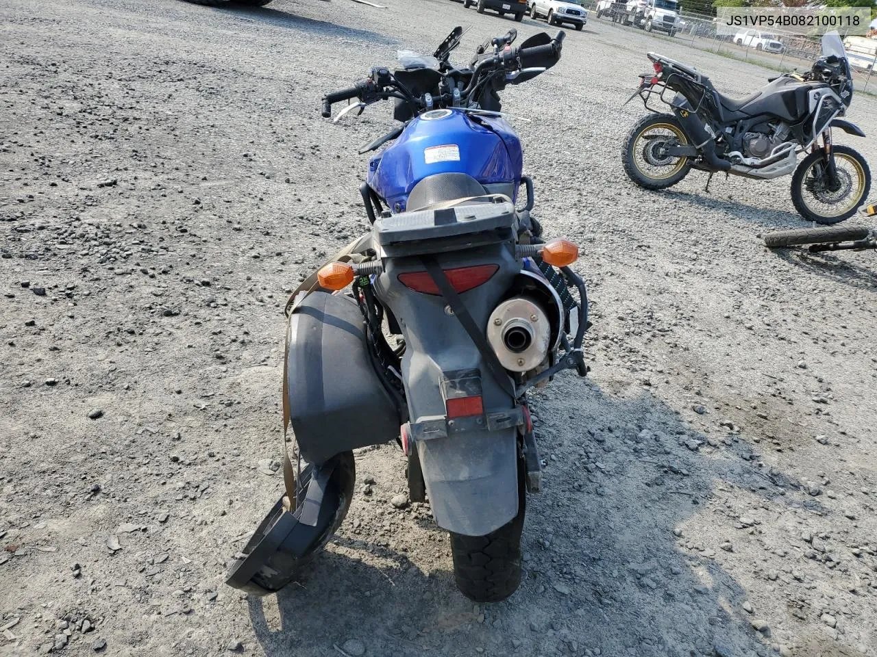 2008 Suzuki Dl650 A VIN: JS1VP54B082100118 Lot: 70037614
