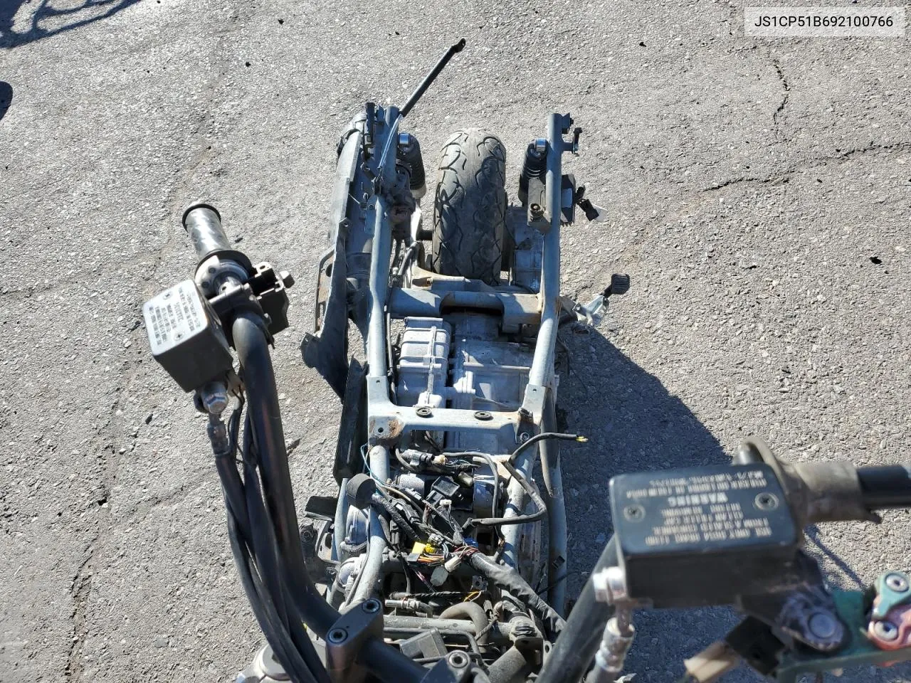 2009 Suzuki An650 A VIN: JS1CP51B692100766 Lot: 75513184