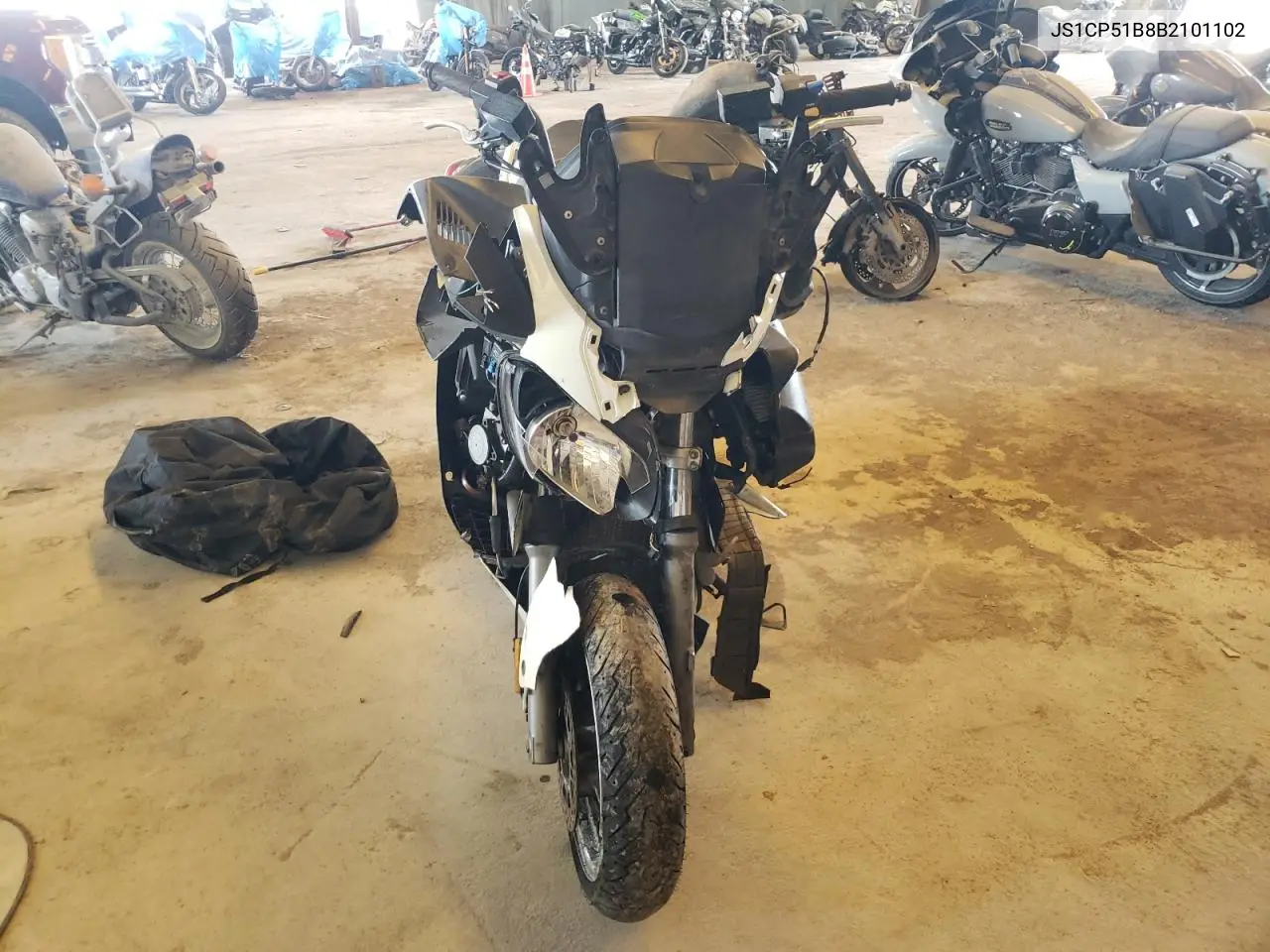 2011 Suzuki An650 A VIN: JS1CP51B8B2101102 Lot: 58162795