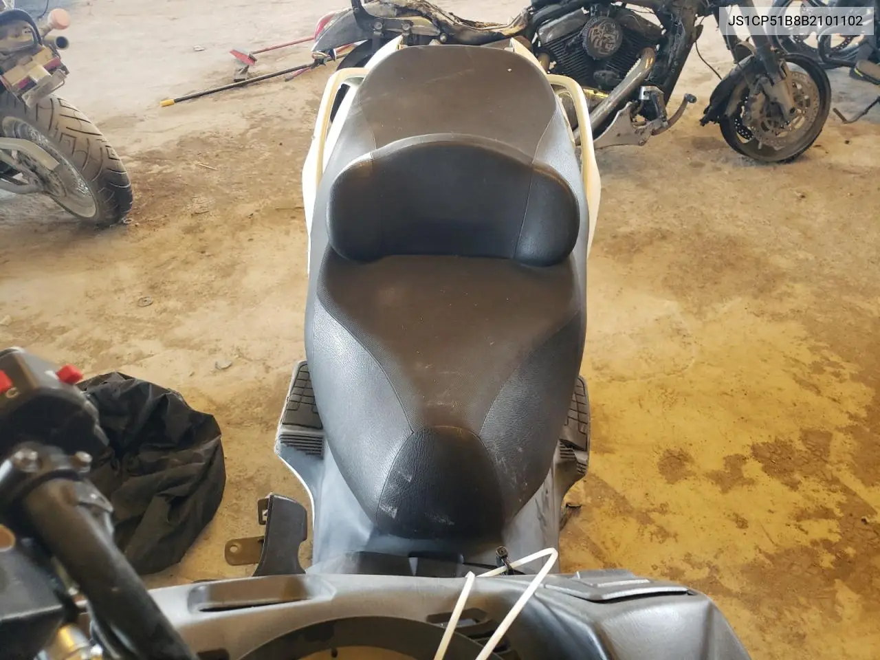 2011 Suzuki An650 A VIN: JS1CP51B8B2101102 Lot: 58162795
