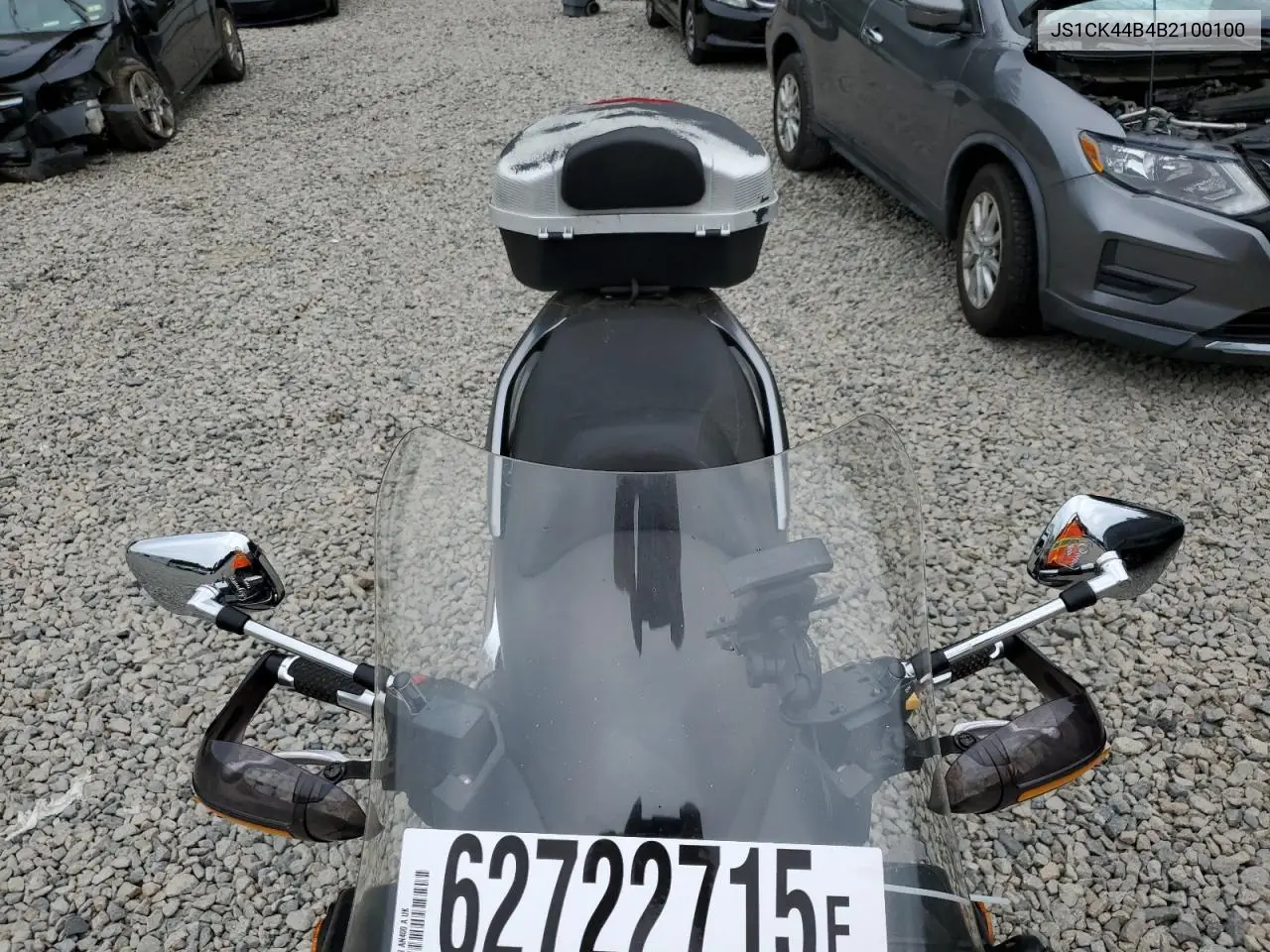 2011 Suzuki An400 A VIN: JS1CK44B4B2100100 Lot: 62722715