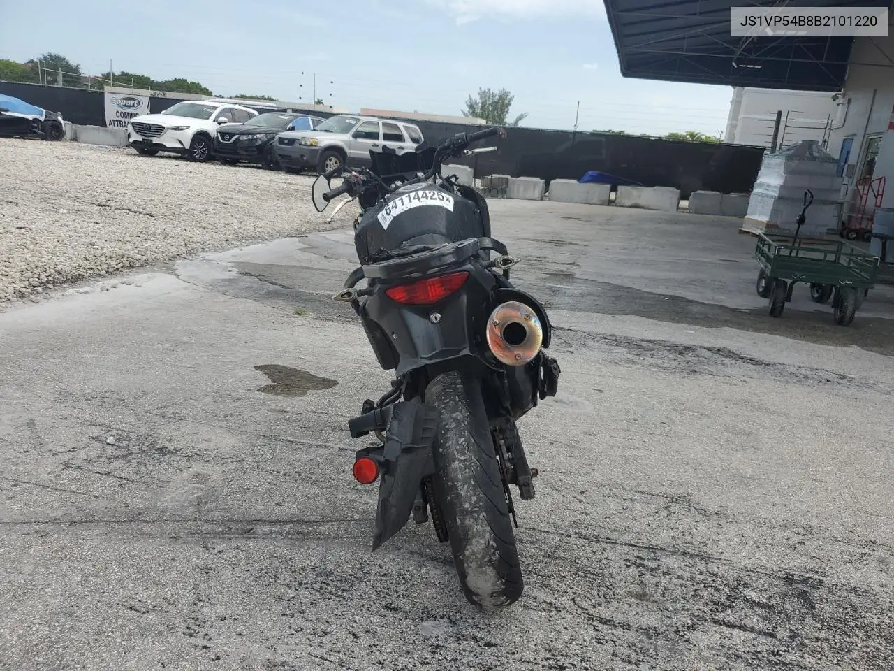 2011 Suzuki Dl650 A VIN: JS1VP54B8B2101220 Lot: 64114425