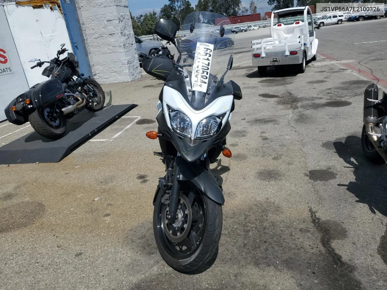 2014 Suzuki Dl650 A VIN: JS1VP56A7E2100326 Lot: 66170584