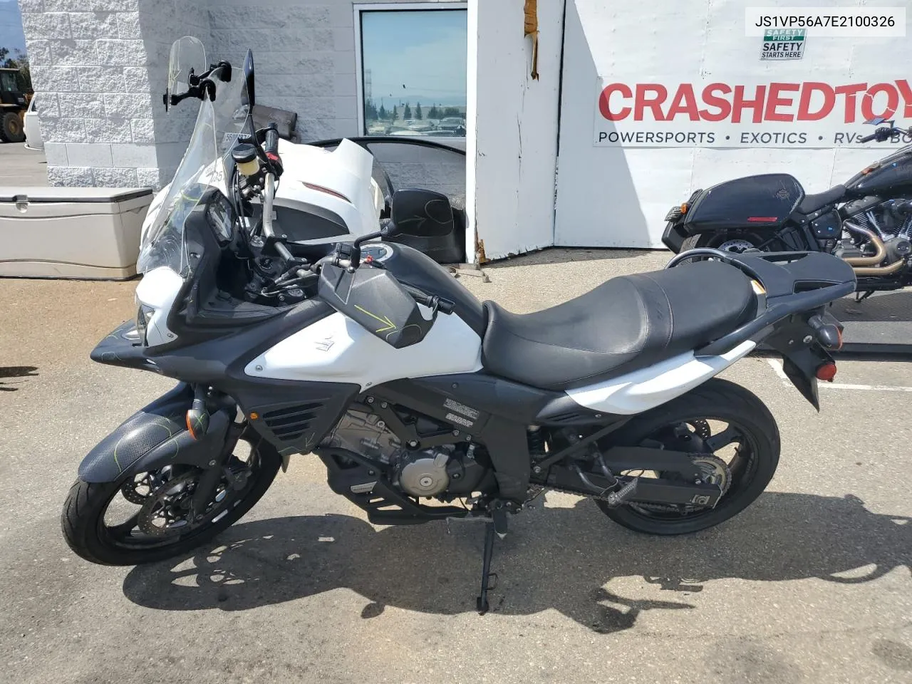 2014 Suzuki Dl650 A VIN: JS1VP56A7E2100326 Lot: 66170584