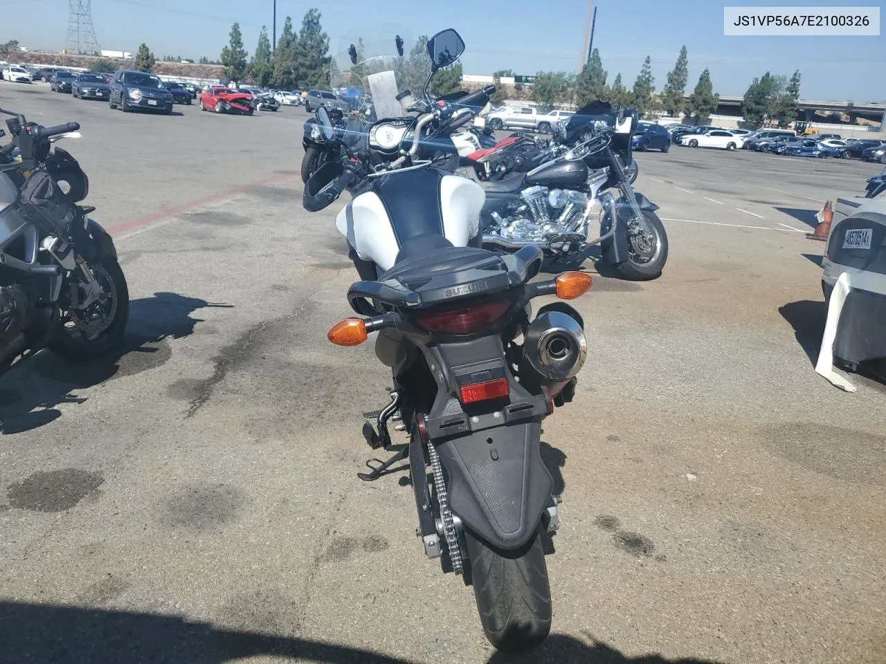 2014 Suzuki Dl650 A VIN: JS1VP56A7E2100326 Lot: 66170584