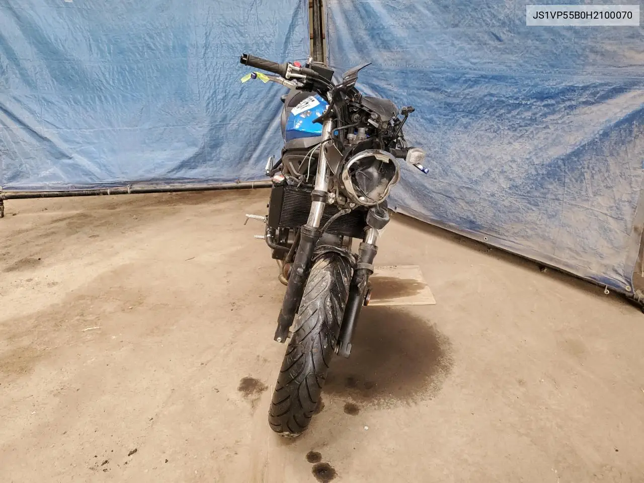 2017 Suzuki Sv650 A VIN: JS1VP55B0H2100070 Lot: 56148835