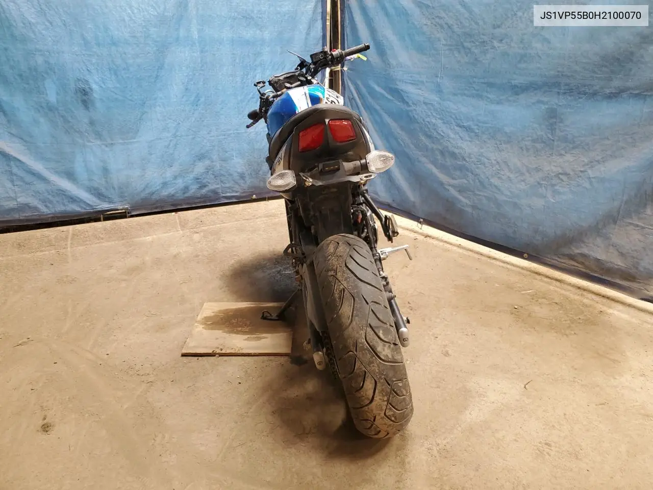 2017 Suzuki Sv650 A VIN: JS1VP55B0H2100070 Lot: 56148835
