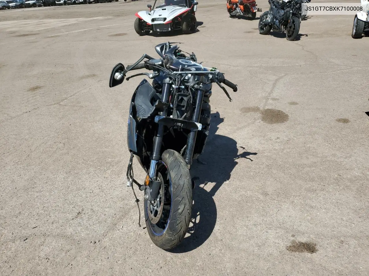 2019 Suzuki Gsx-S1000F A VIN: JS1GT7CBXK7100008 Lot: 63929895