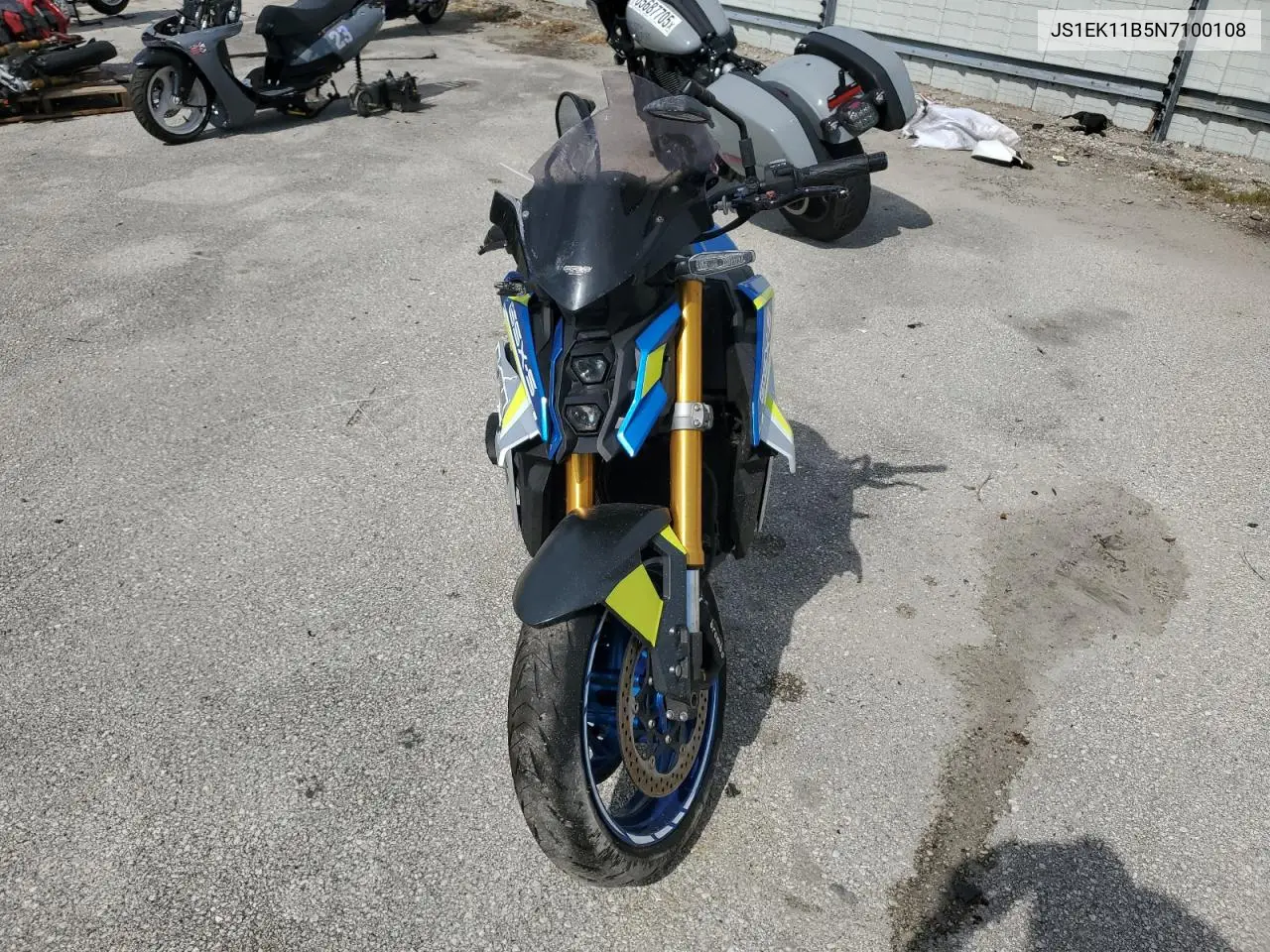 2022 Suzuki Gsx-S1000 A VIN: JS1EK11B5N7100108 Lot: 64366085