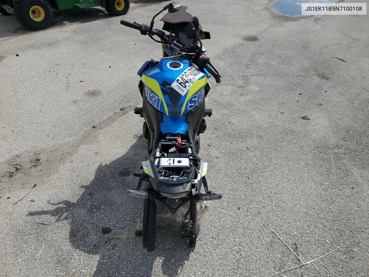 2022 Suzuki Gsx-S1000 A VIN: JS1EK11B5N7100108 Lot: 64366085