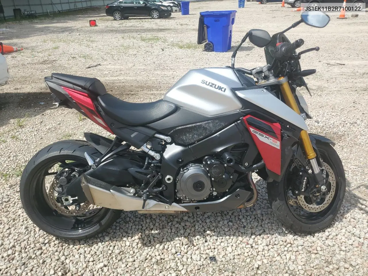 2024 Suzuki Gsx-S1000 A VIN: JS1EK11B2R7100122 Lot: 64548325