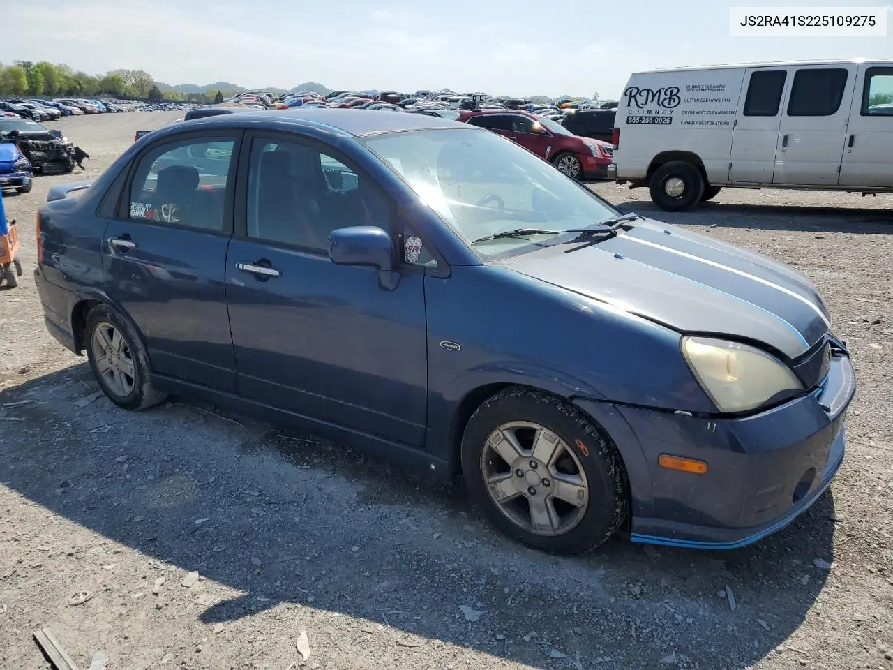 2002 Suzuki Aerio S VIN: JS2RA41S225109275 Lot: 52689585
