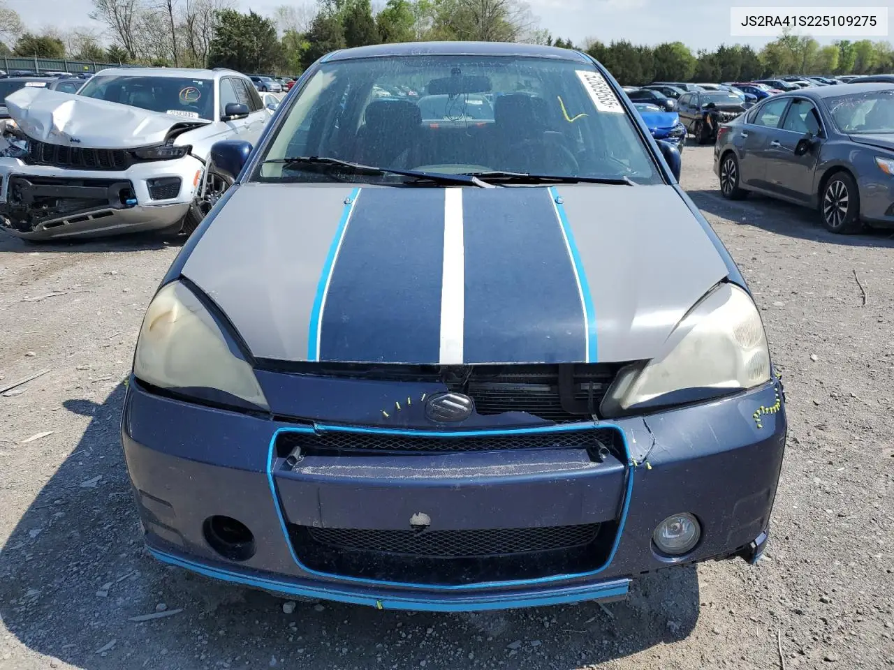 2002 Suzuki Aerio S VIN: JS2RA41S225109275 Lot: 52689585