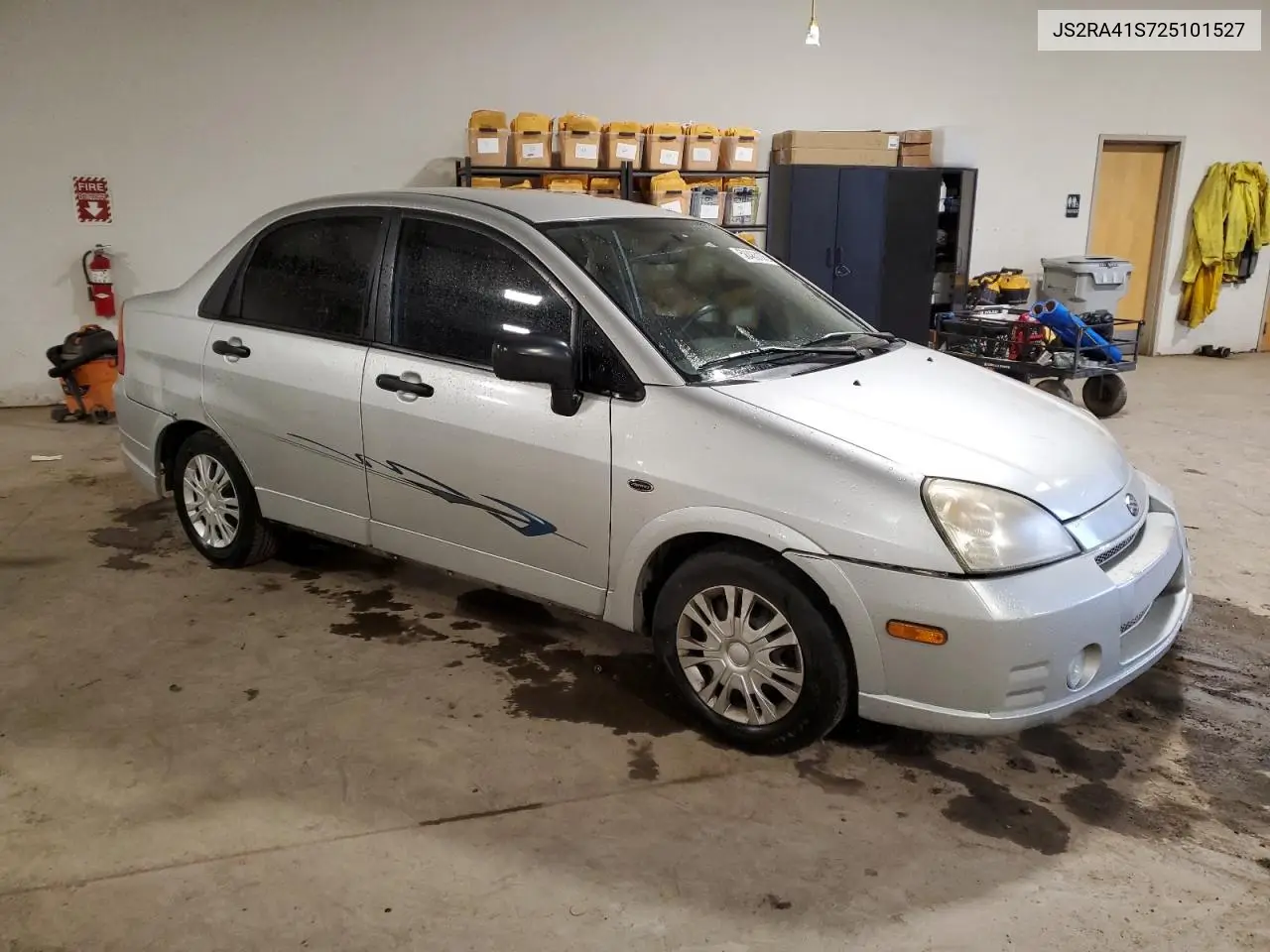 2002 Suzuki Aerio S VIN: JS2RA41S725101527 Lot: 58483105
