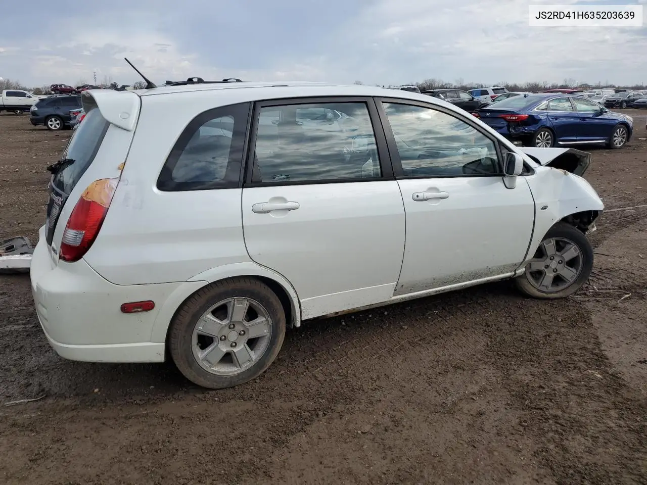 2003 Suzuki Aerio Sx VIN: JS2RD41H635203639 Lot: 50309015