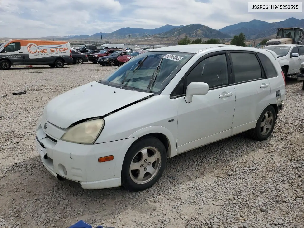 2004 Suzuki Aerio Sx VIN: JS2RC61H945253595 Lot: 60697965