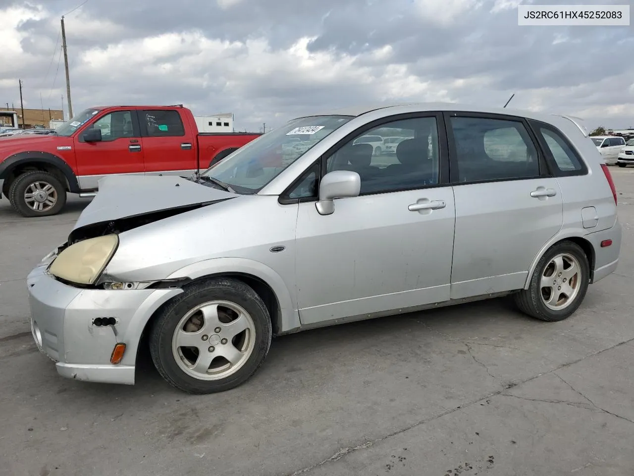 2004 Suzuki Aerio Sx VIN: JS2RC61HX45252083 Lot: 78412434