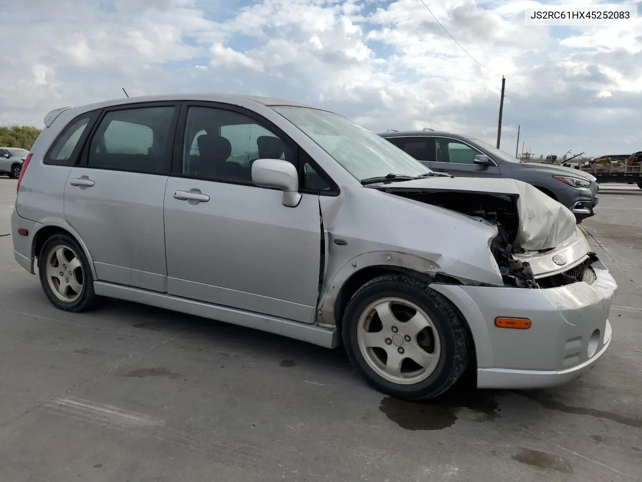 2004 Suzuki Aerio Sx VIN: JS2RC61HX45252083 Lot: 78412434
