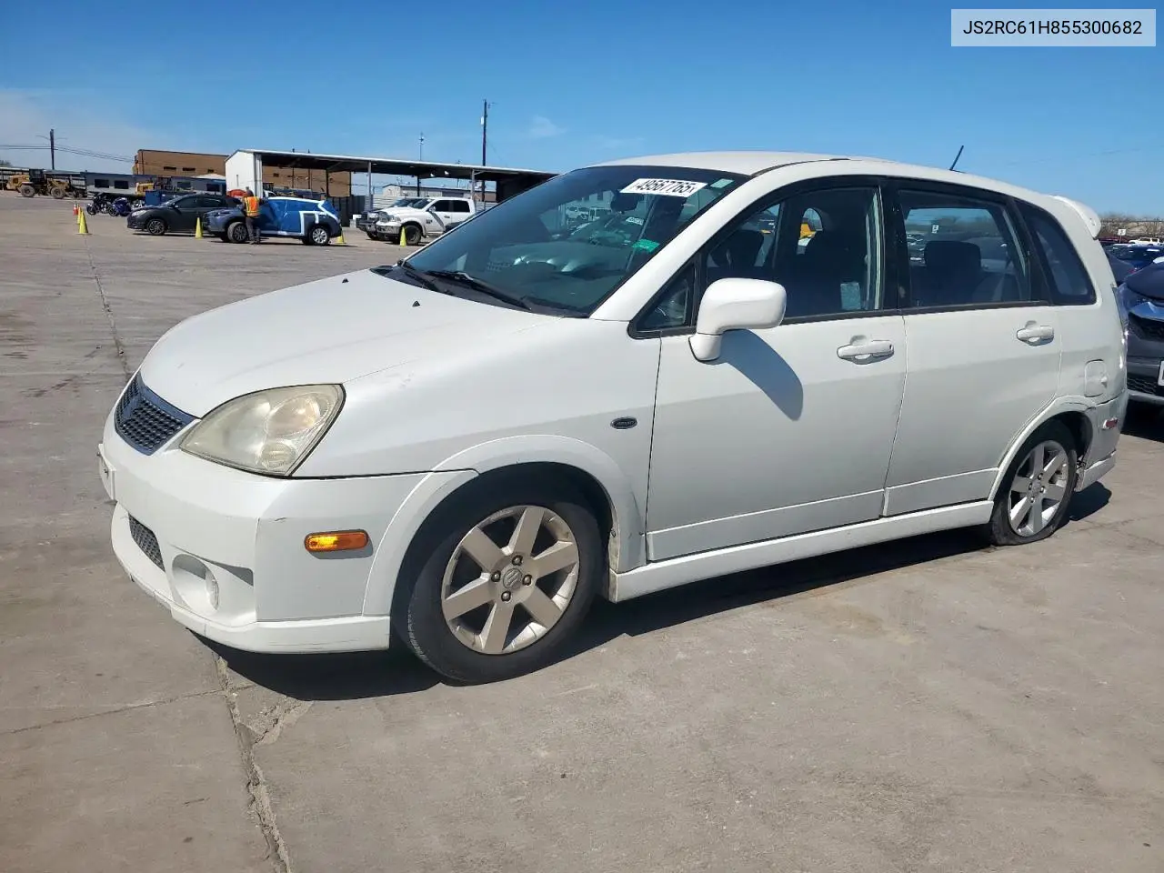 2005 Suzuki Aerio Sx VIN: JS2RC61H855300682 Lot: 49567765
