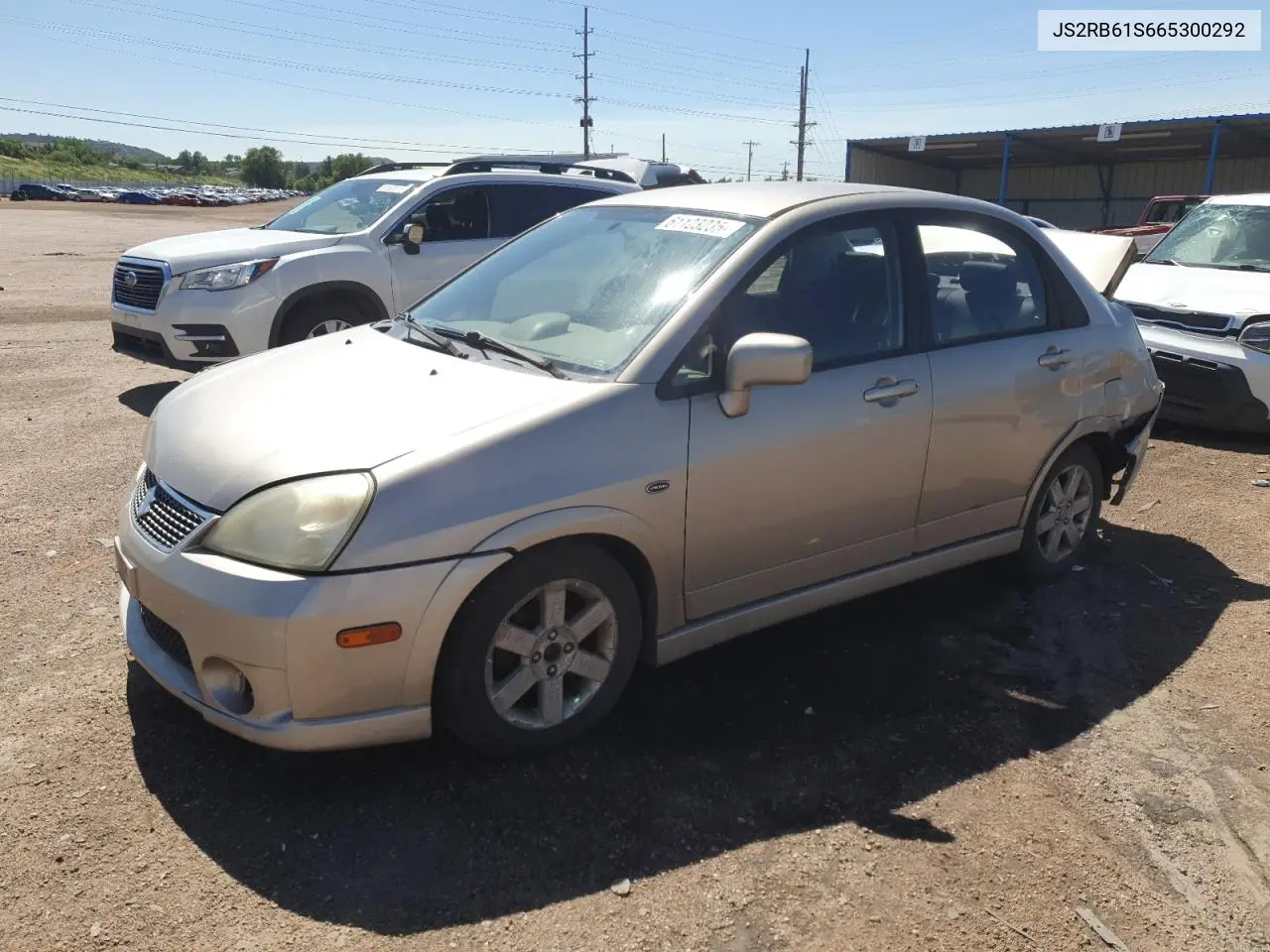 2006 Suzuki Aerio Premium VIN: JS2RB61S665300292 Lot: 61123235