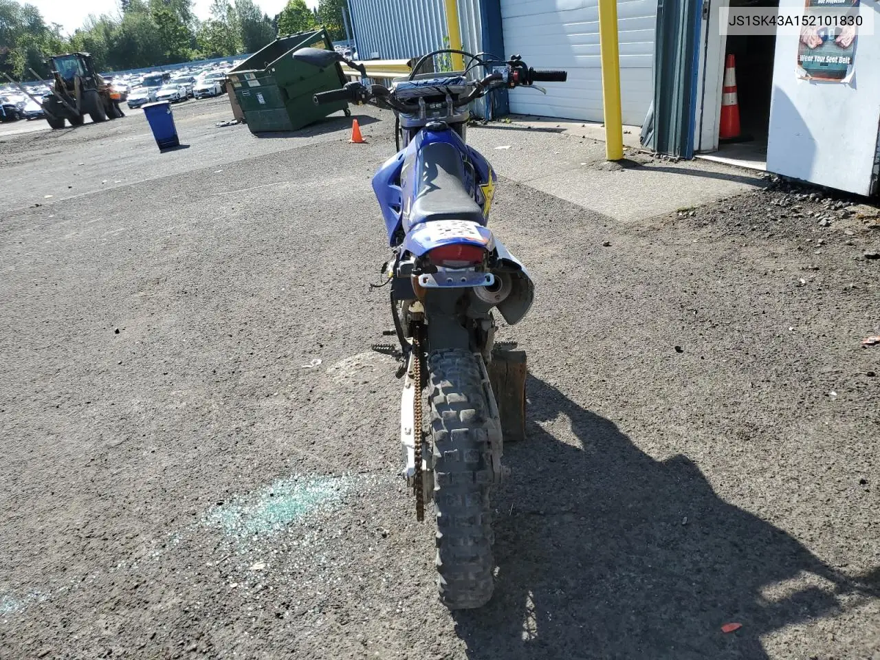 2005 Suzuki Dr-Z400 S VIN: JS1SK43A152101830 Lot: 51531345