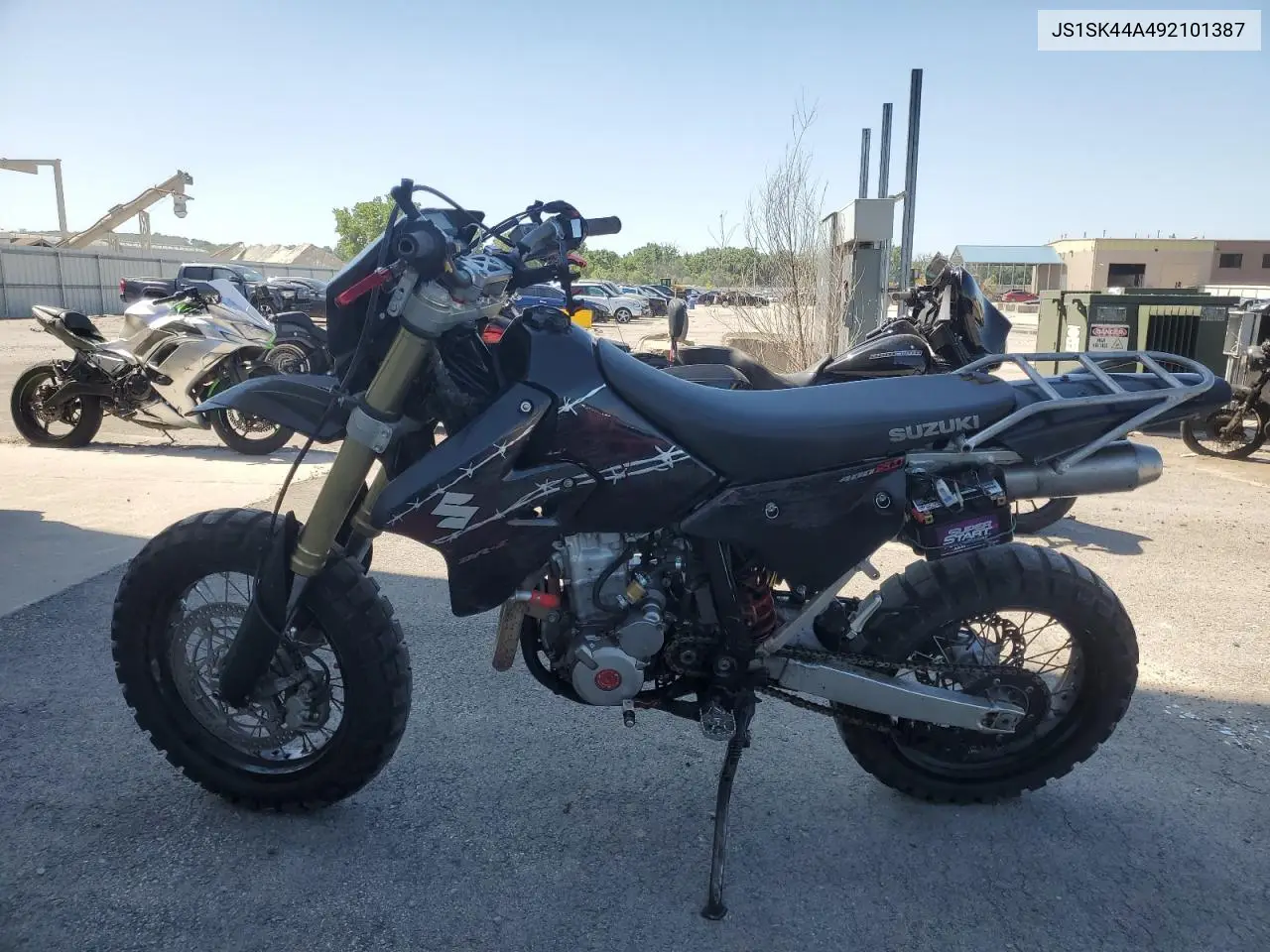 2009 Suzuki Dr-Z400 Sm VIN: JS1SK44A492101387 Lot: 61450645
