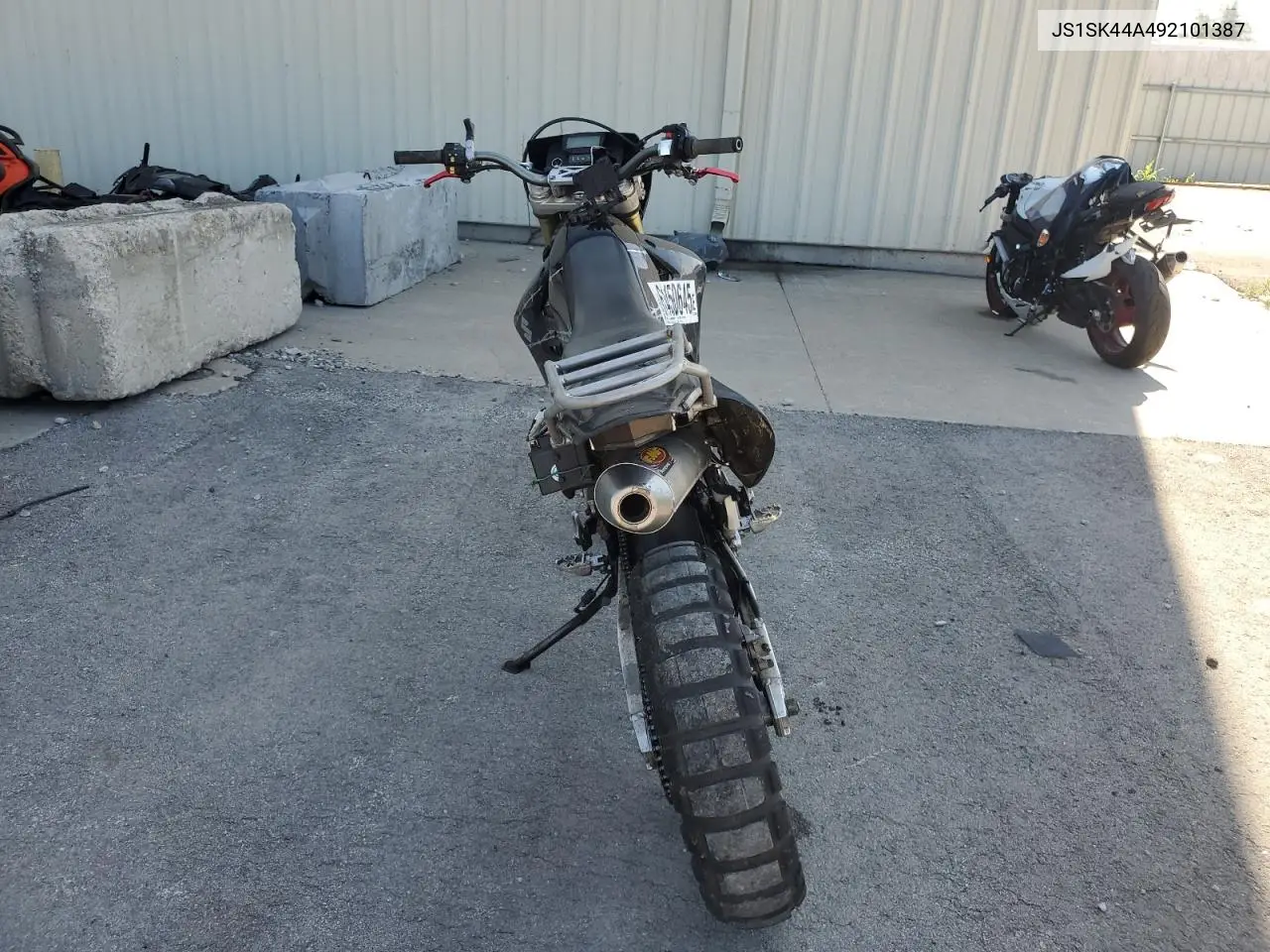 2009 Suzuki Dr-Z400 Sm VIN: JS1SK44A492101387 Lot: 61450645