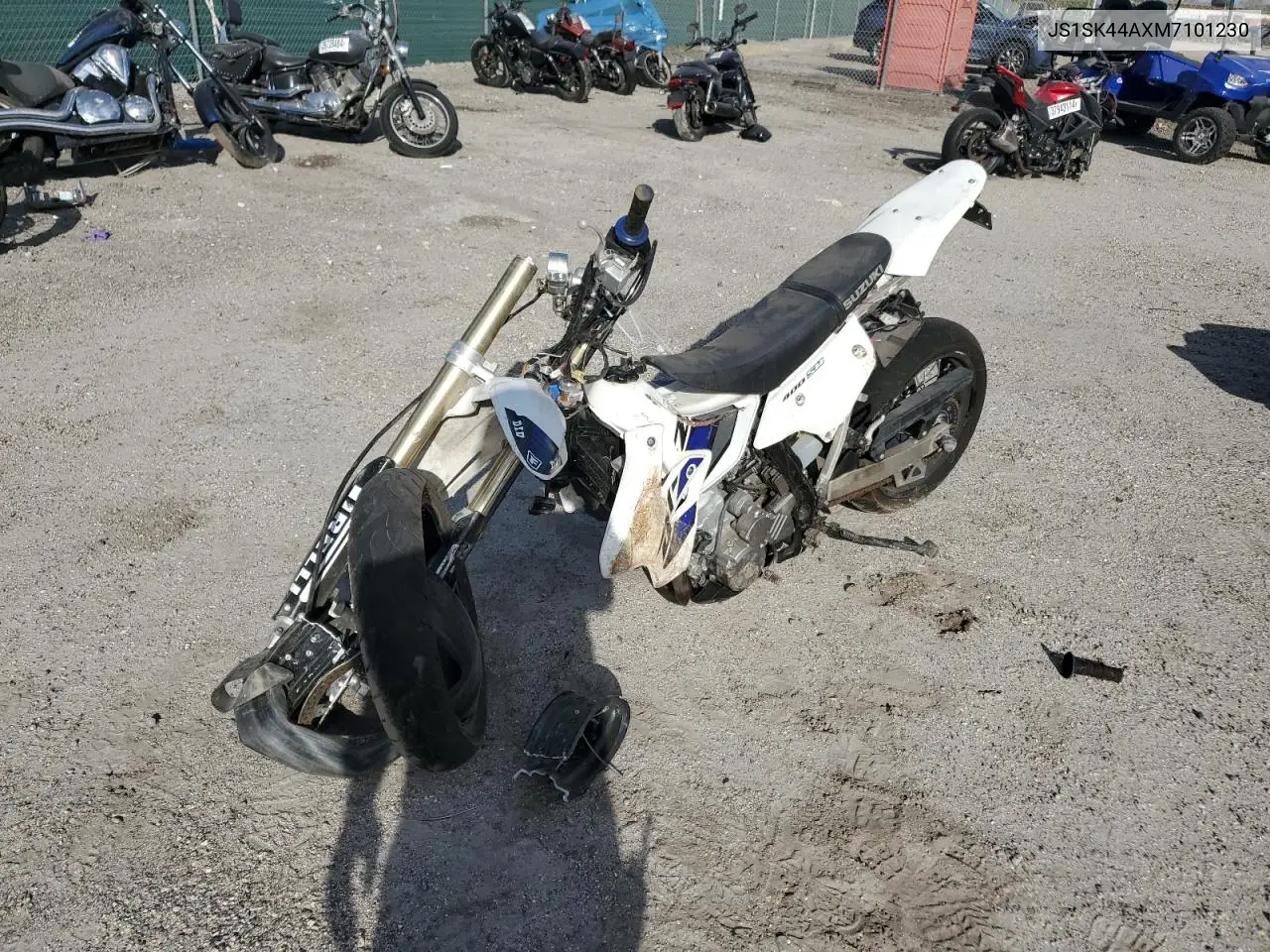 2021 Suzuki Dr-Z400 Sm VIN: JS1SK44AXM7101230 Lot: 54916905