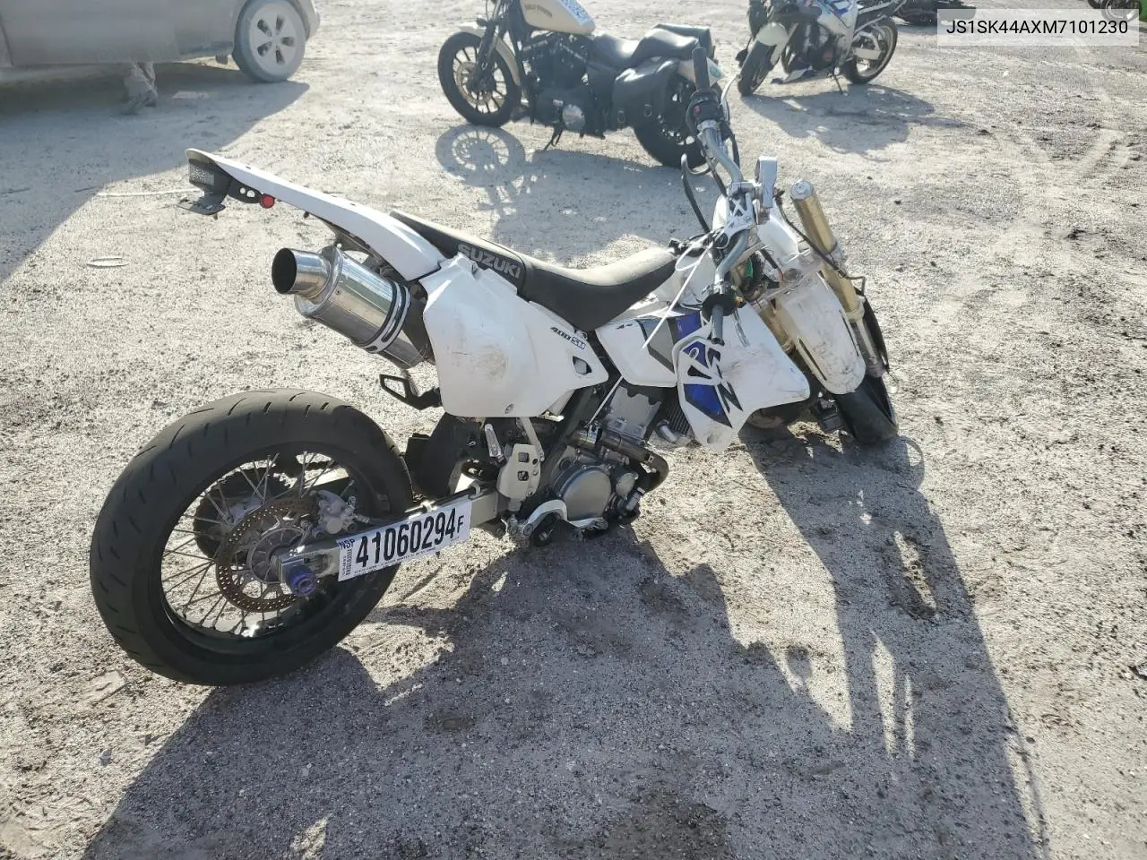 2021 Suzuki Dr-Z400 Sm VIN: JS1SK44AXM7101230 Lot: 54916905